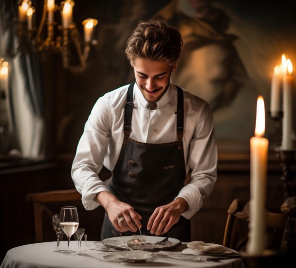 服务员,服务之本,文明之基,智慧之源