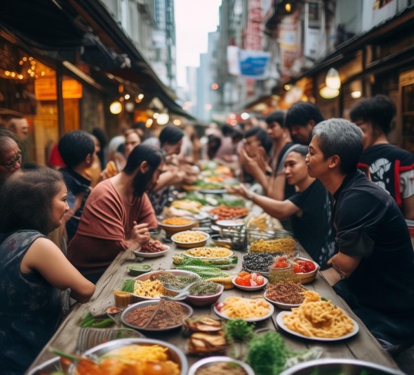 美食与生活，城市中的对话