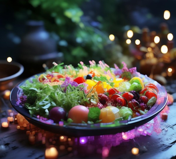 治愈之光的像素风轻食餐 治愈之光的像素风轻食餐